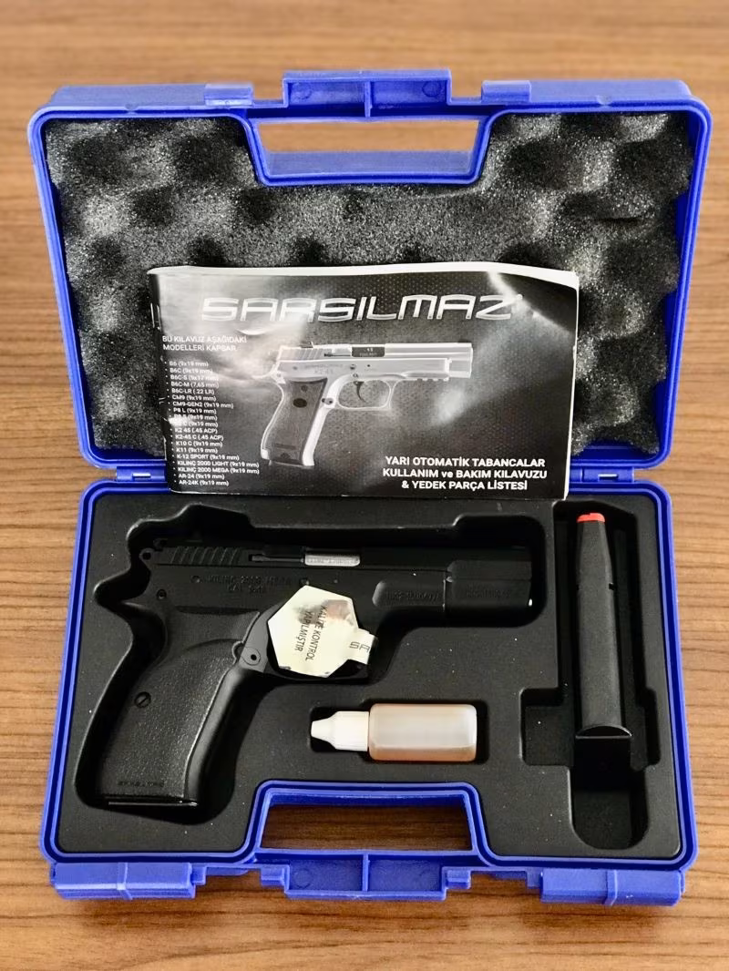 Sıfır Hiç kullanılmamıştır Sarsılmaz kılınç mega 2000