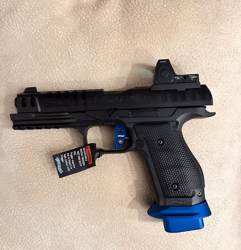 WALTHER SF EXPERT standart veya pro modeli değildir.
