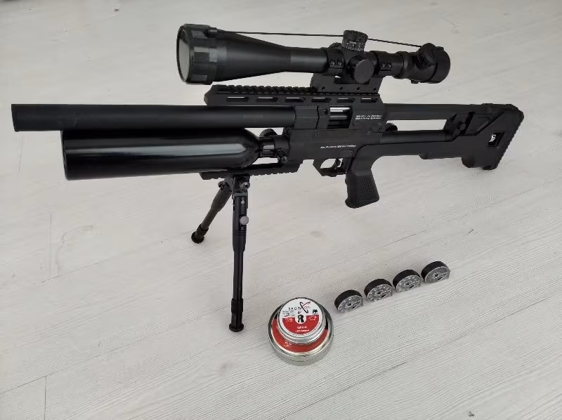 Sıfır Ayarında REXİMEX 6.35mm + dürbün + ekstralar