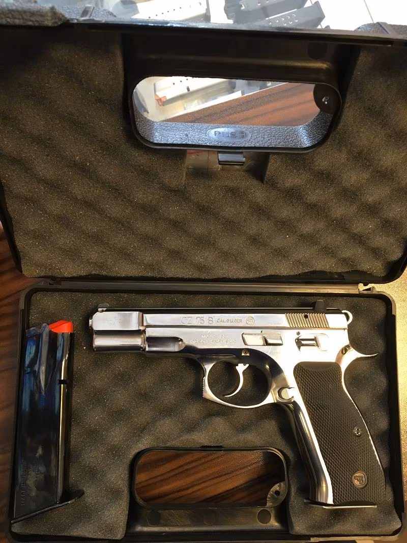 CZ 75B (YENİ SERİ ORJİNAL PARLAK STAİNLESS)