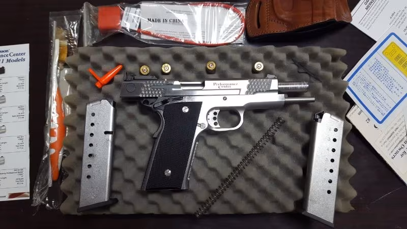 SATILIK 45'LİK SMİTH WESSON 1911 PERFORMANCE CENTER