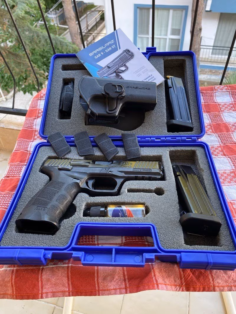 Sarsılmaz sar9 (Jandarma personelinden)