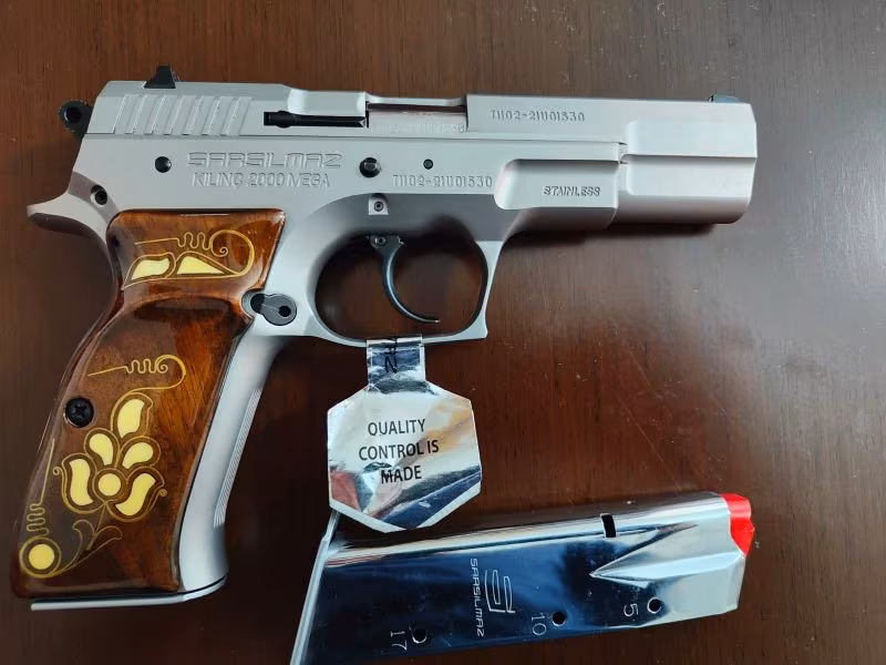 EMEKLİ POLİSTEN SIFIR SARSILMAZ KILIÇ 2000 MEGA 17+1 (9x19 mm)