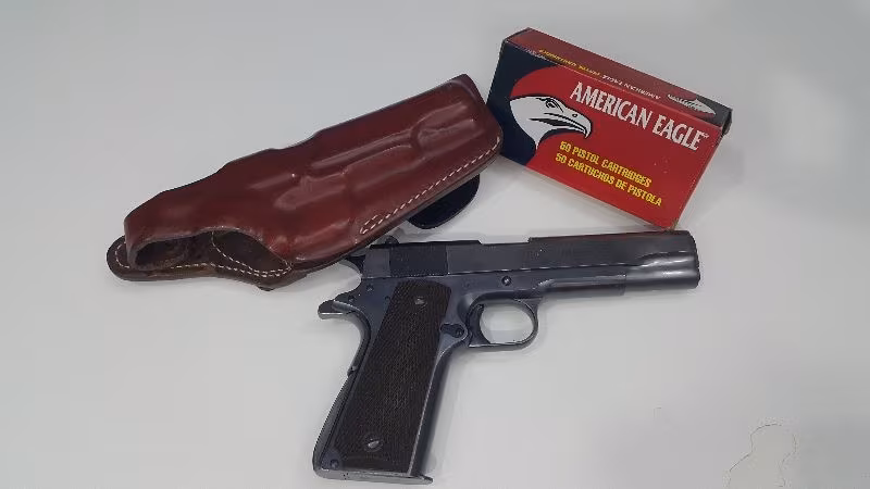 Colt 38 super auto / Yargı mensubundan