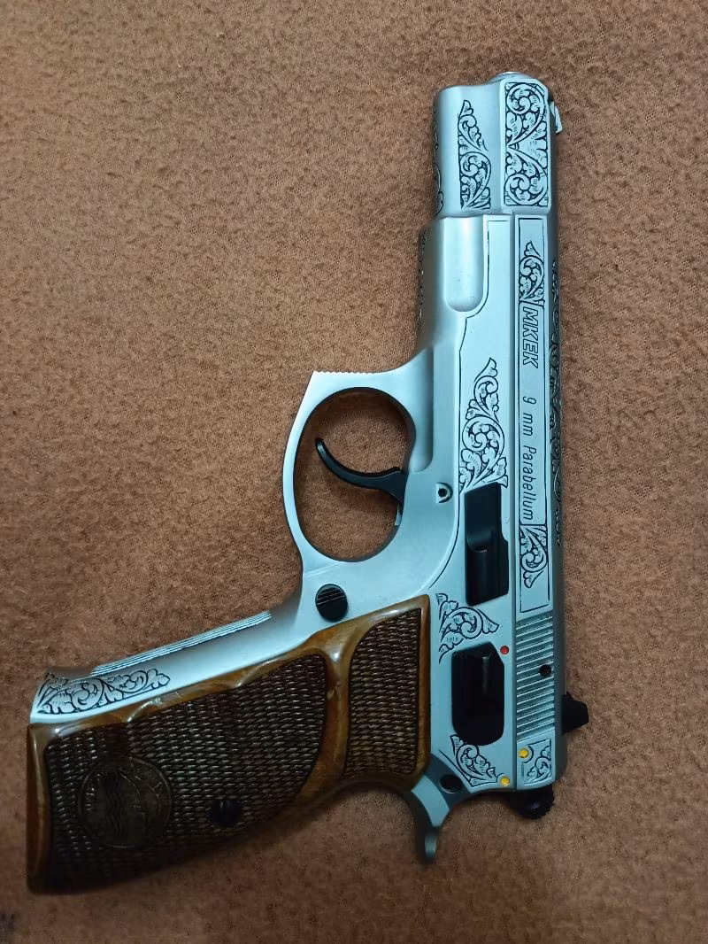 Canik 55 parabellum krom Light Gravürlü ACİL SATILIK