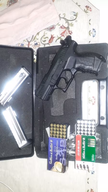 WALTHER P 22 LR BULUNDURMA RUHSATLI