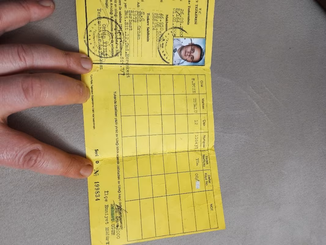 Üzümlü tek tetik 20yillik ama 10 kere av yapmadi bakimli