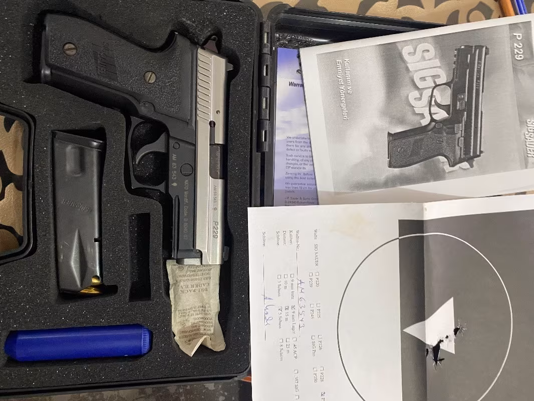 Sıfırdan Farksız Kutusunda P229 Alman