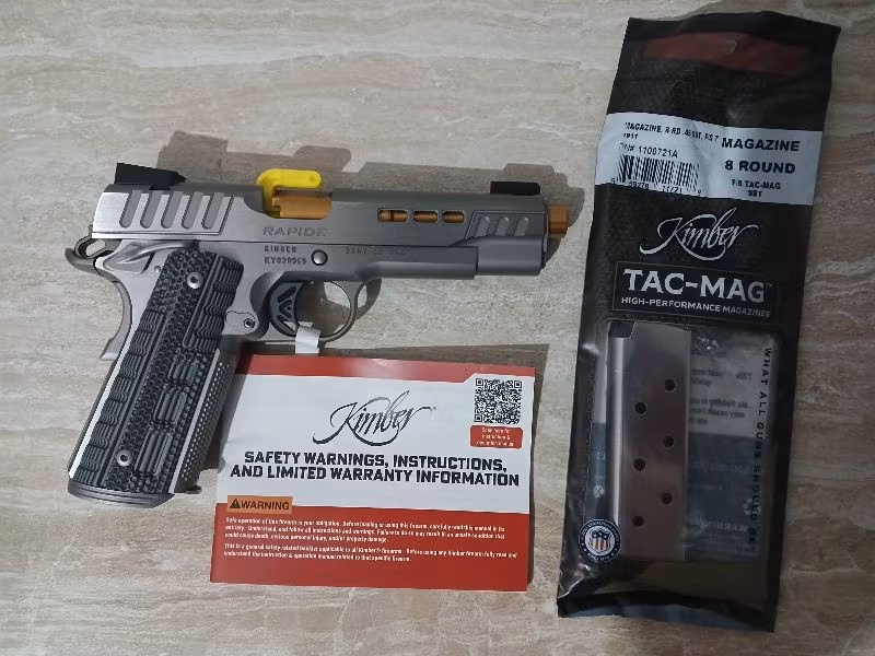 Kimber 1911 Rapide Dawn .45 ACP – Sıfır, Kutulu, Koleksiyonluk – Mersin