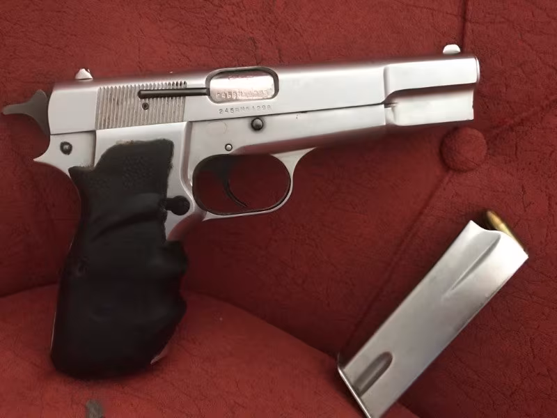 Emekli polisten temiz browning