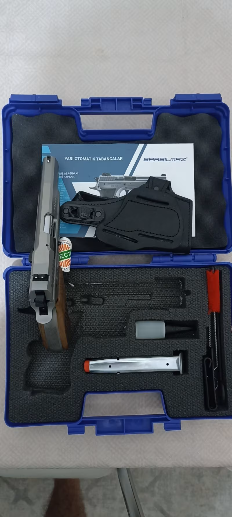 Sarsılmaz kılınç 2000 mega inox ruhsatlı