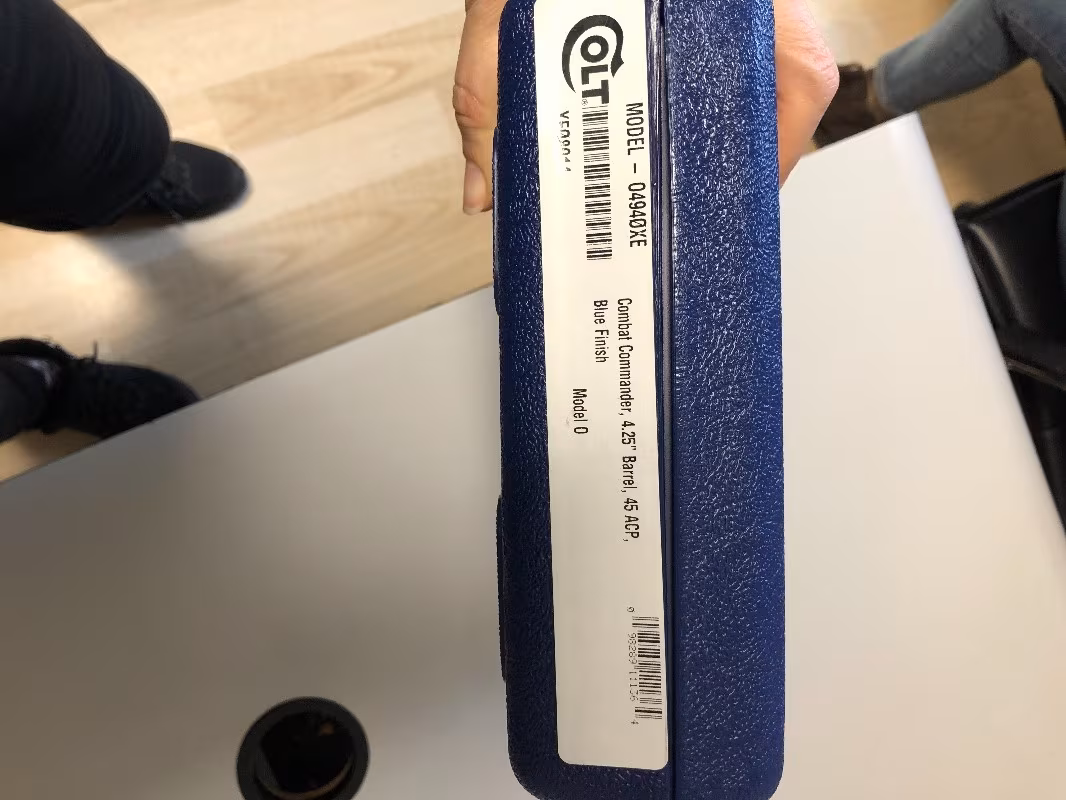 Combat commander 45 acp