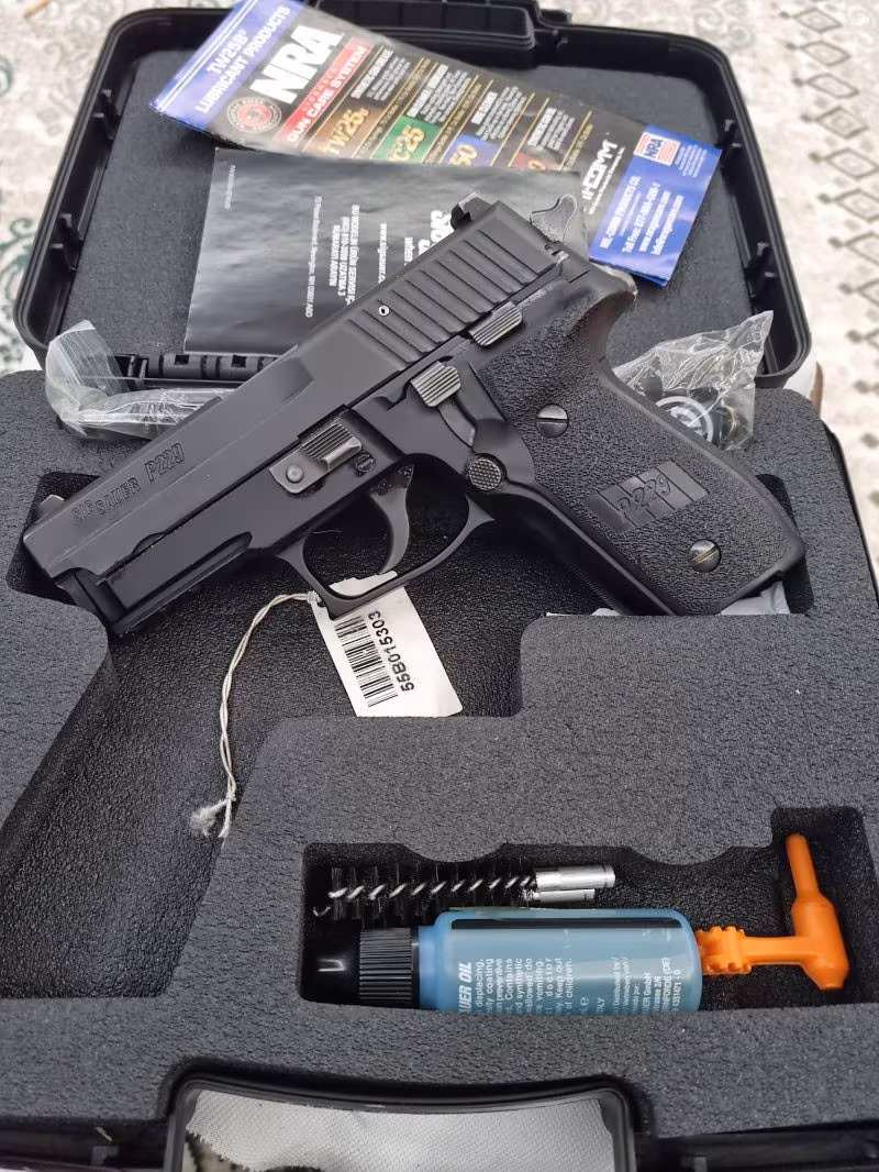 Sig sauer p229 tek elden kullanılmış temiz