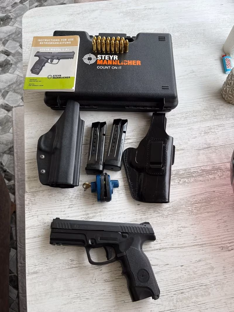 Steyr L9 A1 Tabanca, Acil Satılık