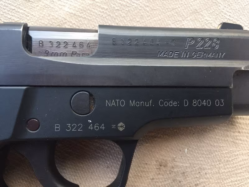 İlk sahibinden P 228 Sig Sauer