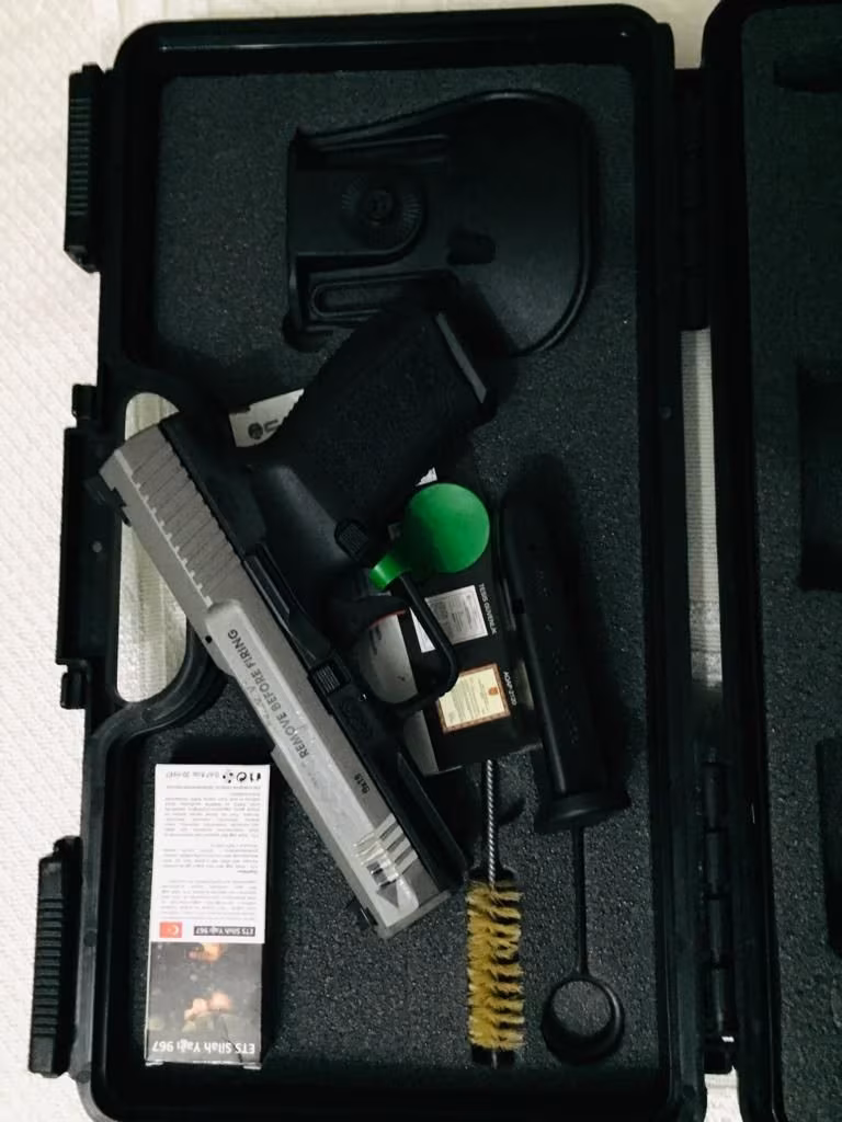 Memurdan sıfır hiç atılmamış canik tp9 sfx