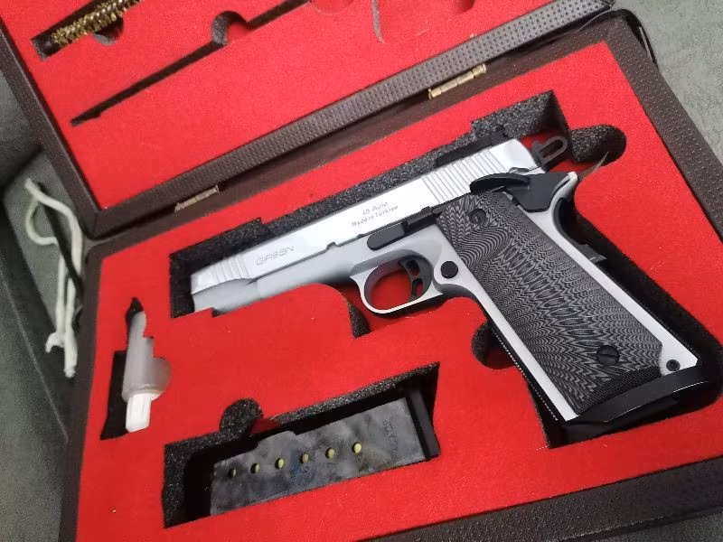 Memurdan girsan mc 1911 45 acp ilk günki gibi çiziksiz temiz