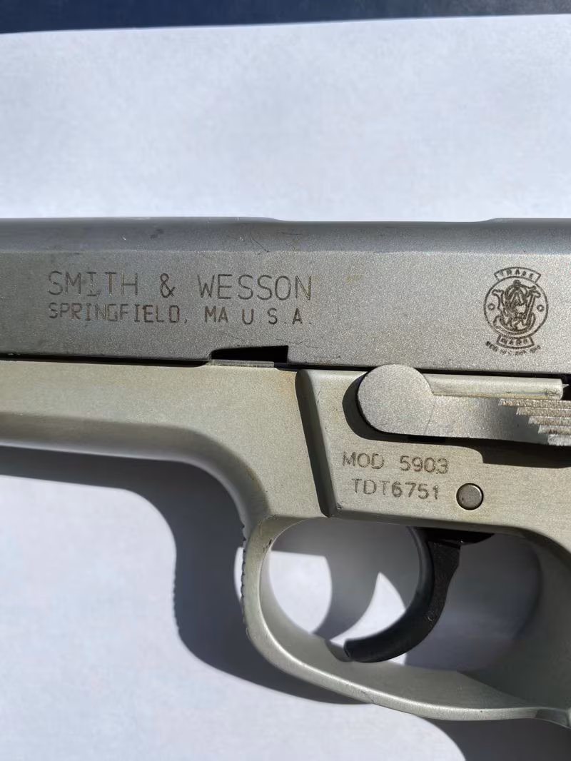 Silahçı Erhan usta'dan smıth & wesson 5903 TSW 15+1 9mm 22.500 tl