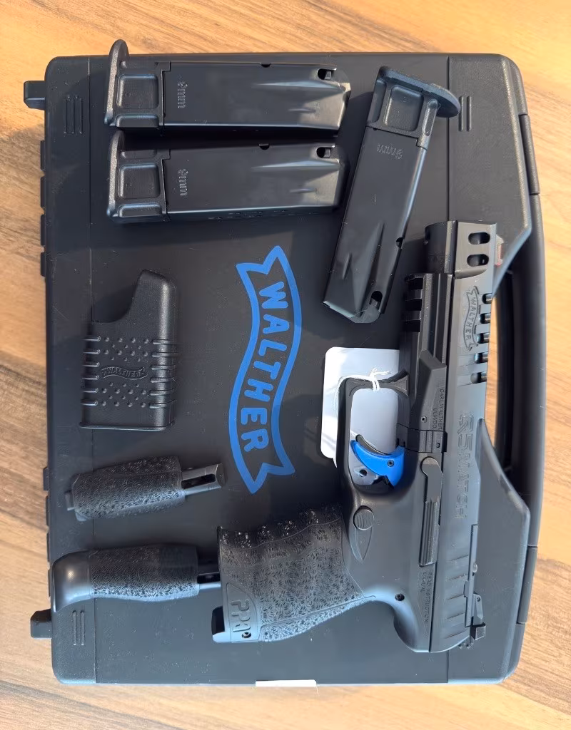 Walther PPQ Q5 Match – Üst Seviye Sportif Tabanca