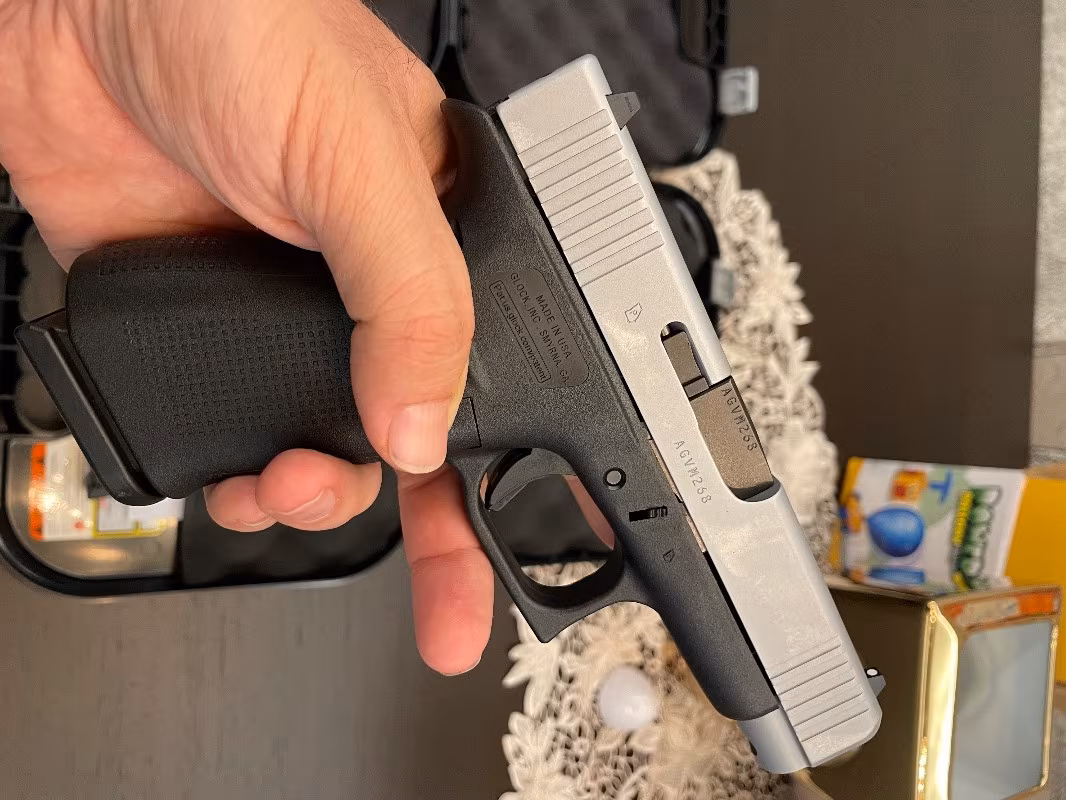 MEMURDAN SIFIR GLOCK 48 SİLVER SLİDE