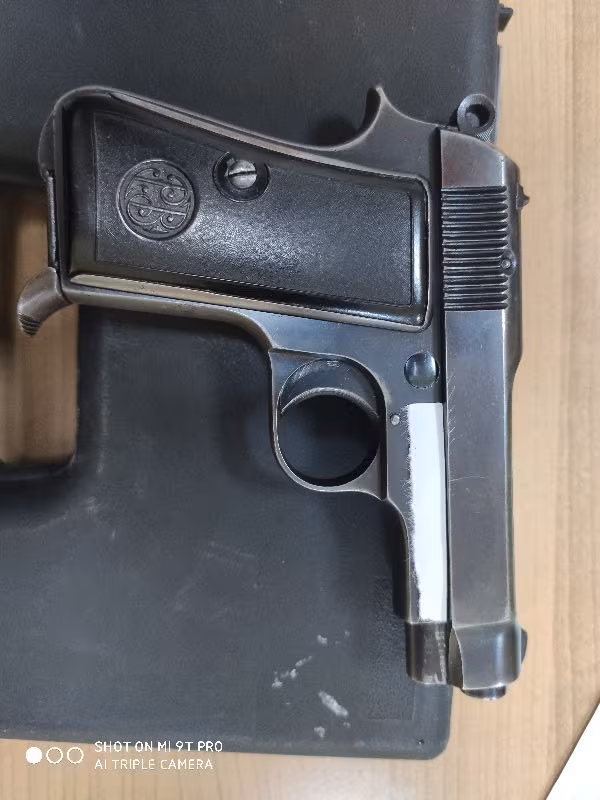 1934 model çerçeveli beretta antika