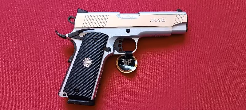 SIFIR KUTUSUNDA,HİÇ KULLANILMAYAN 45 KALİBRE YAVUZ 1911 KLASİK KROM-17.000 TL.