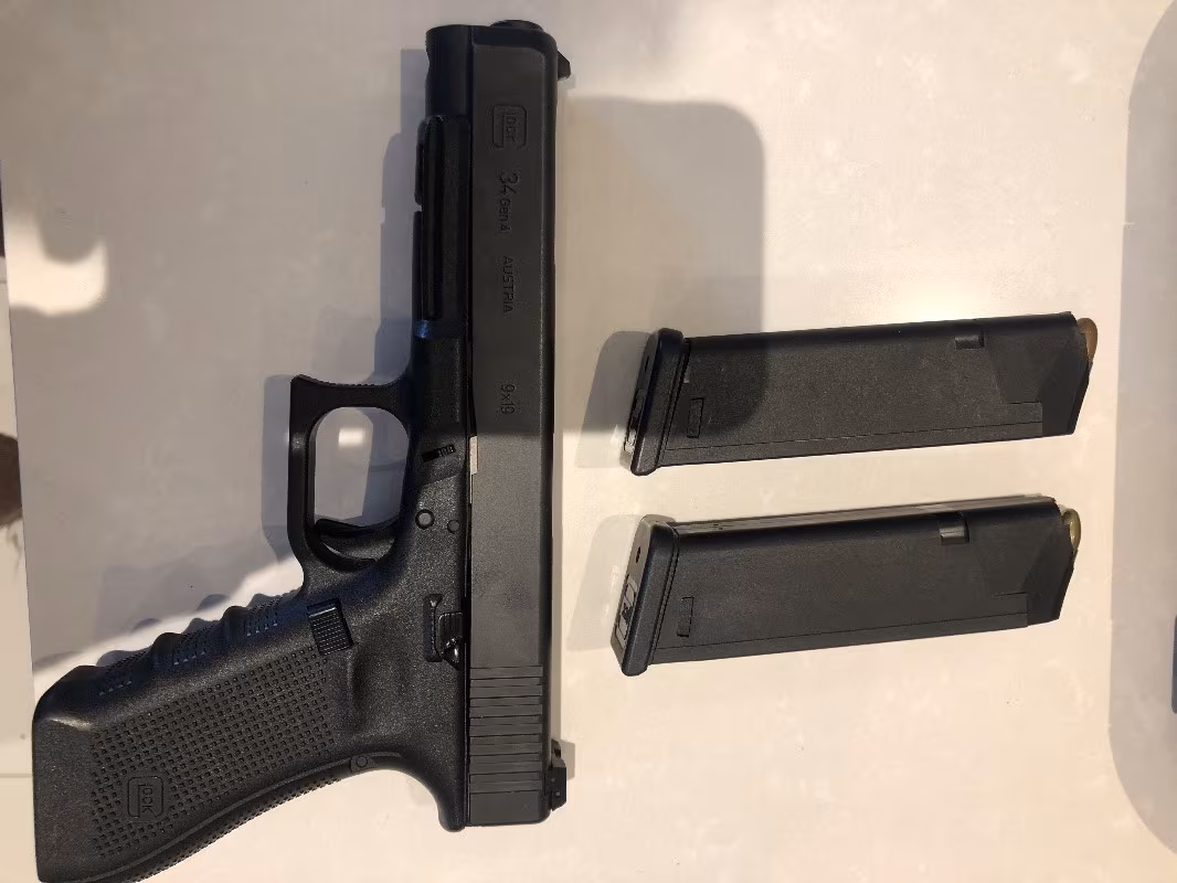 Sıfır ayarında kamu personelinden glock 34 gen 4 9x19