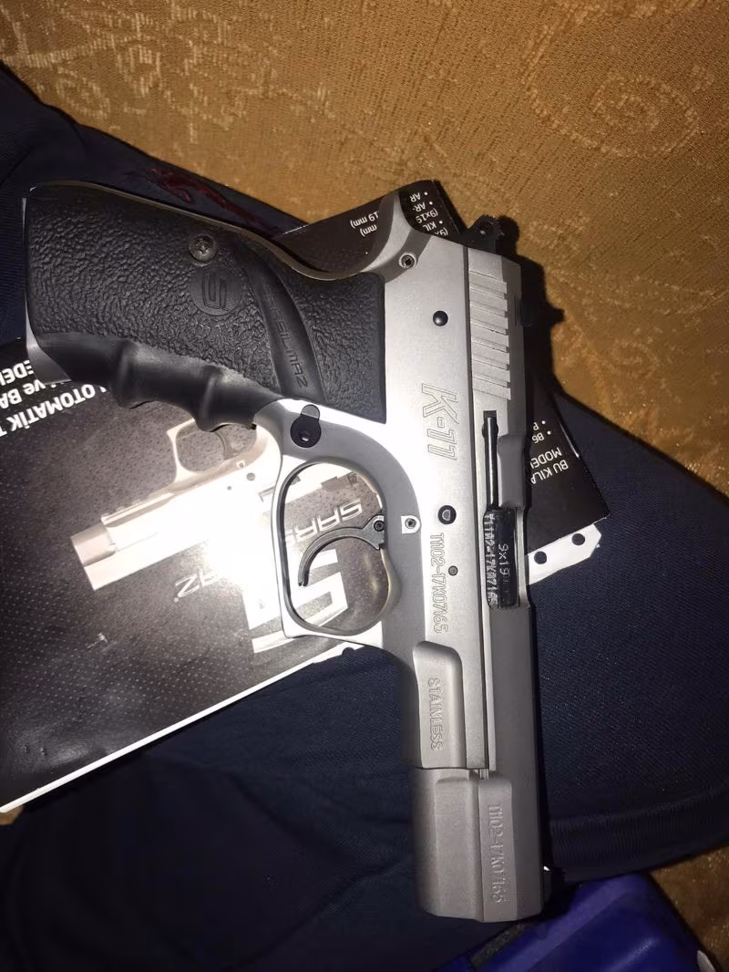 sarsilmaz k11 mat gri elli tane mermi atilmis
