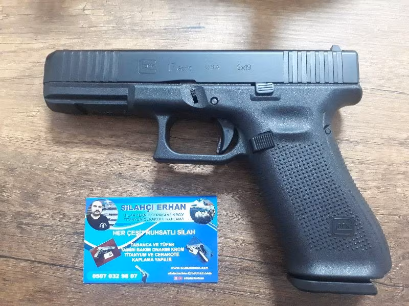 Silahçı Erhan usta'dan Glock 17 gen 5 17+1