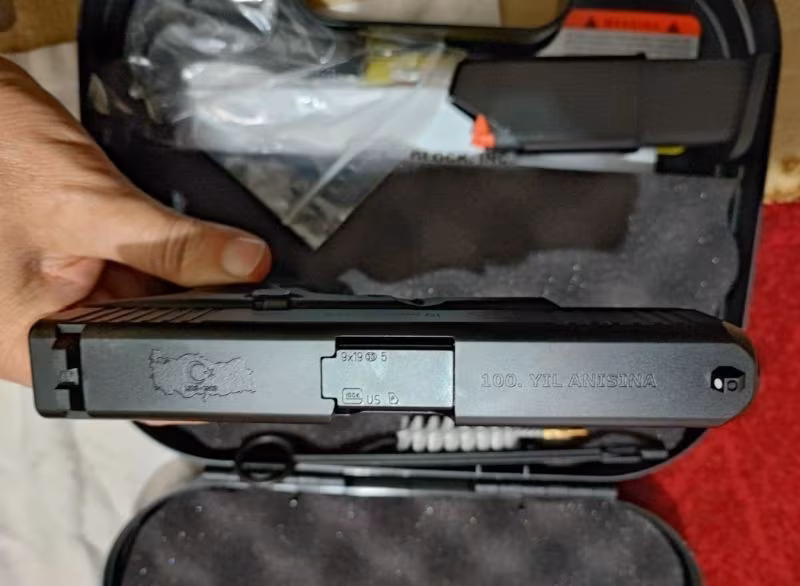 TÜRKİYE CUMHURİYETİNE ÖZEL TC SERİ NOLU SIFIR GLOCK 19 GEN 5!!!!