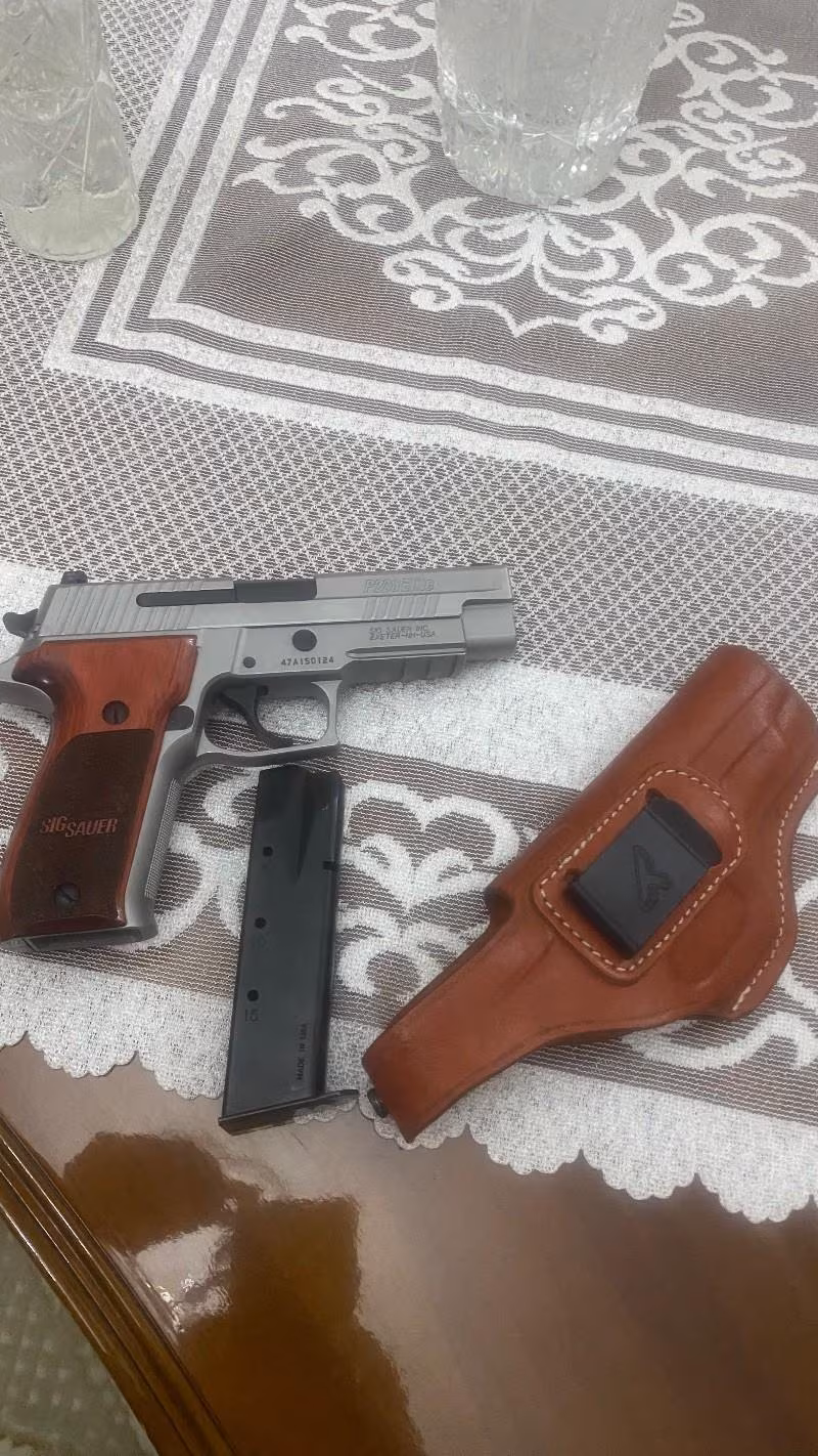 Kamu çalışanından sig sauer p226 elite
