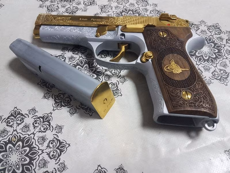 SahibindenAltın kaplamalı. Osmanlı tuğra işlemeli