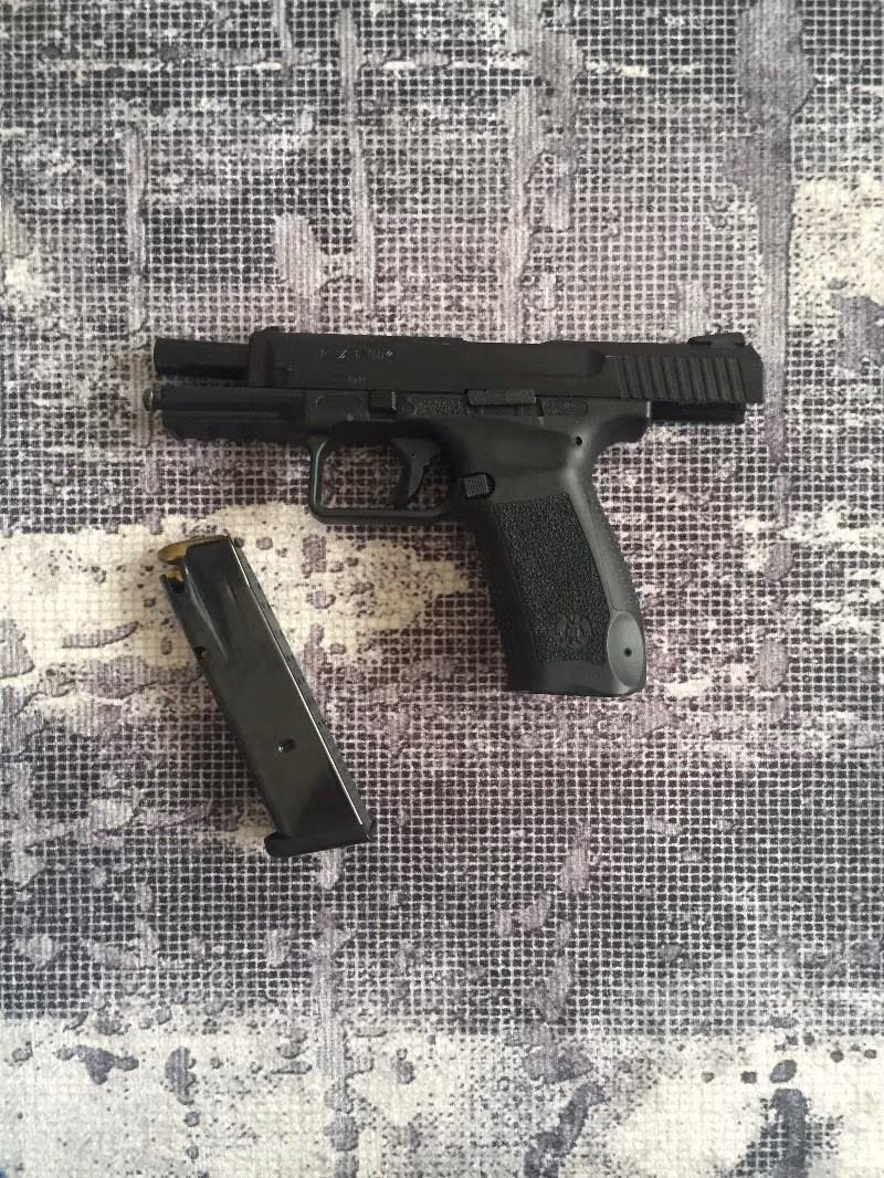 Yalnızca Elli mermi atıldı sıfır ayarında Canik TP9sf