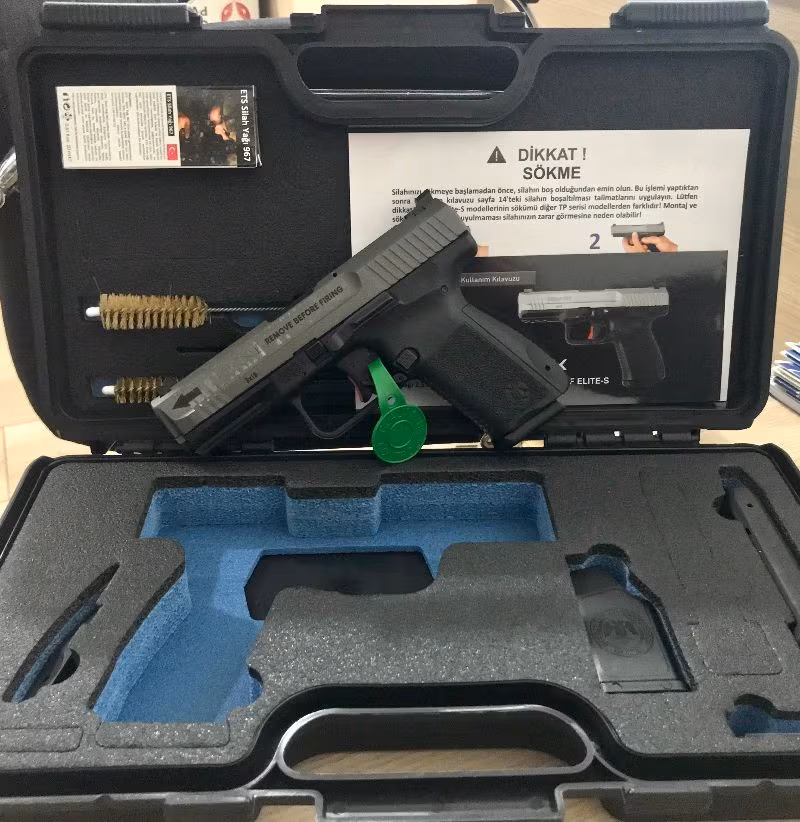 MEMURDAN SIFIR HİÇ KULLANILMAMIŞ CANİK TP9 SF ELİTE S (SADECE ANKARA İÇİ)