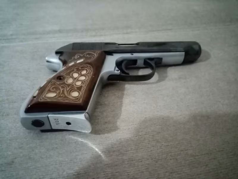 GSM MAUSER OBERAUDORF GERMANY 7.65 BROWNİNG SİLAH İŞLEMELİ ÇOK TEMİZ