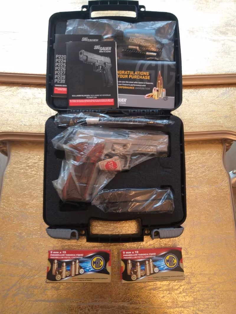 Sig Sauer P226 Elite Stainless-Hiç Kullanılmamış