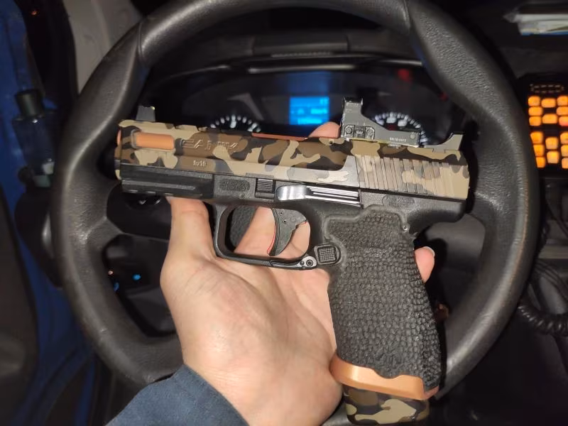 kamuflaj cerakot kaplama canik tp9 sf elite s