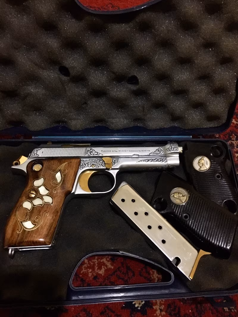 Emniyet Personeli silahı Saddam İtalyan Beretta