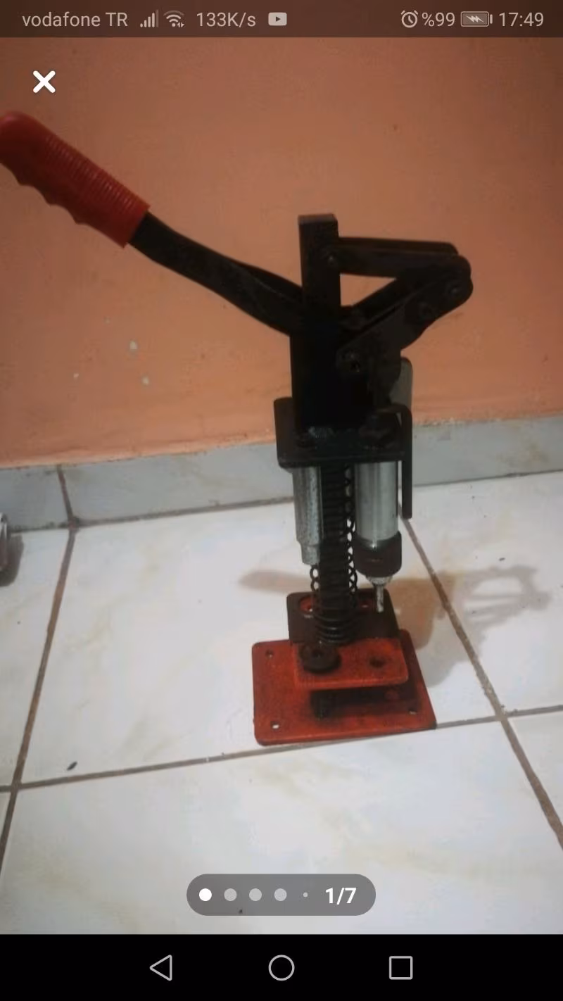 12 Cal. Fişek Doldurma Makinesi