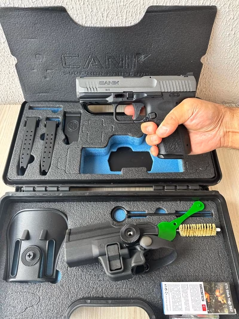 CANİK TP9 SF ELİTE-S (TUNGSTEN) Emniyet Mensubunsan Sıfır Kullanılmamış.