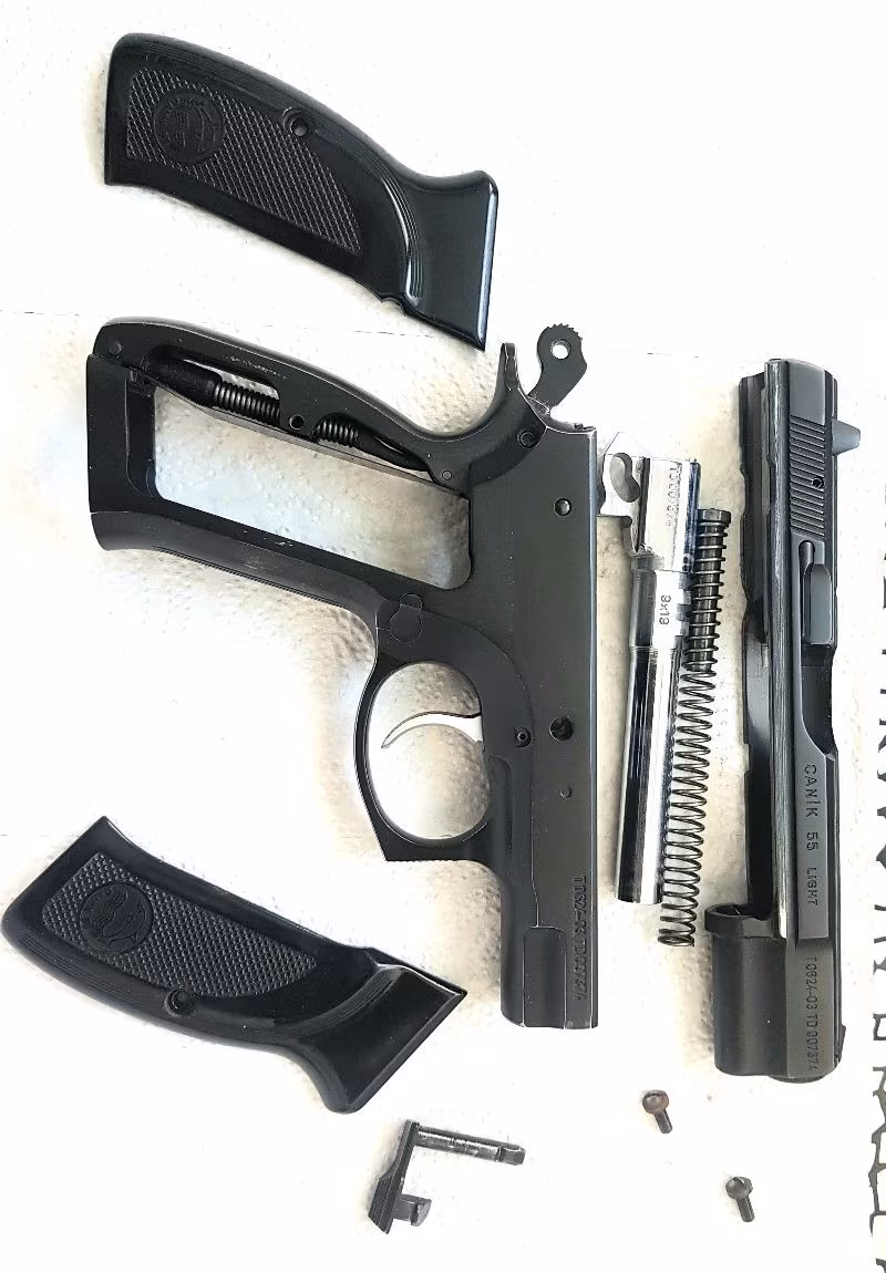 Çok temiz yerli CZ Canik 55 layt