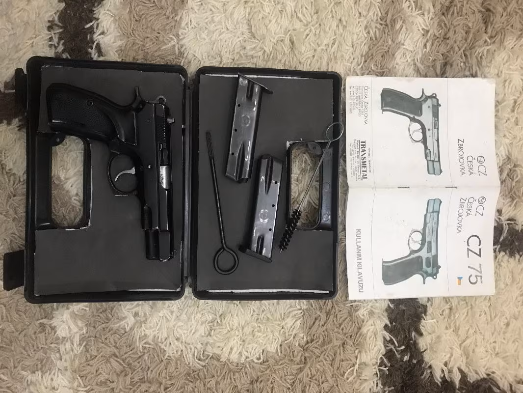 1997 MODEL TUTULAN SERİ CZ 75 B