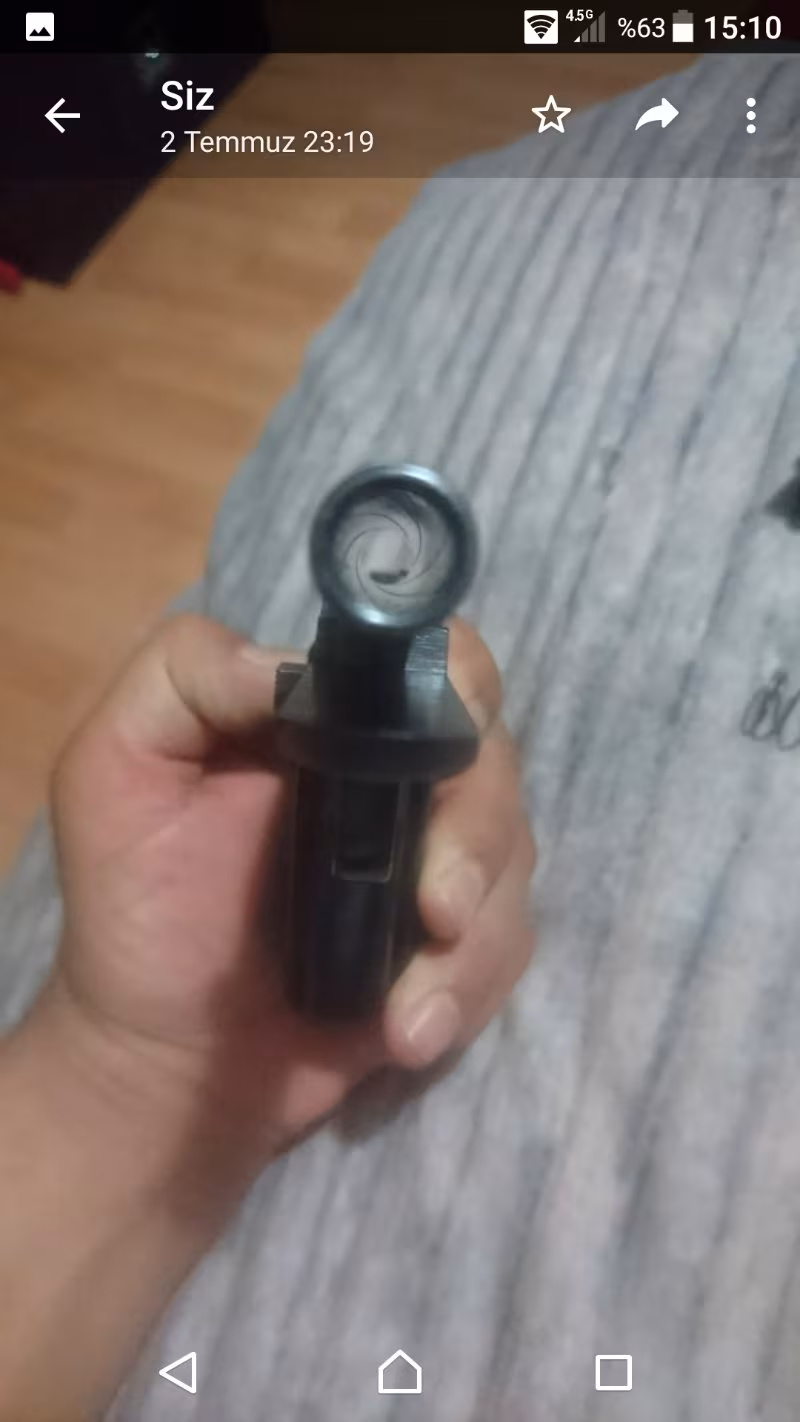 EMEKLİ SUBAYDAN RUHSATLI VİZOR