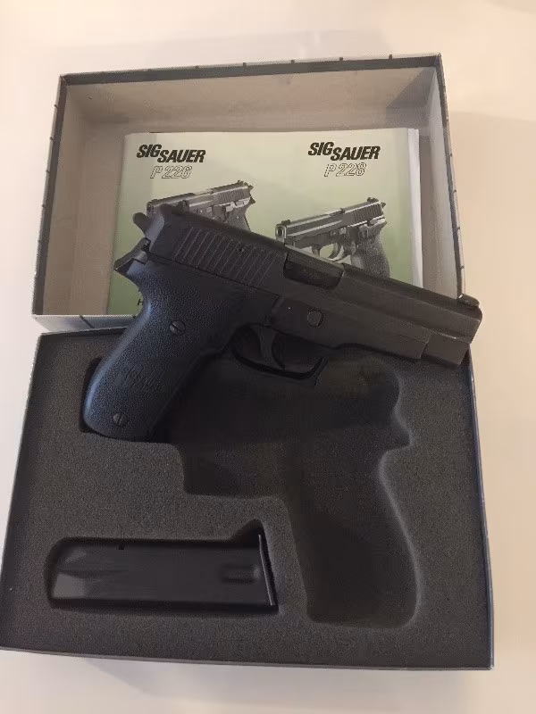 Emekli kamu görevlisinden sıfır ayarında sig sauer p226