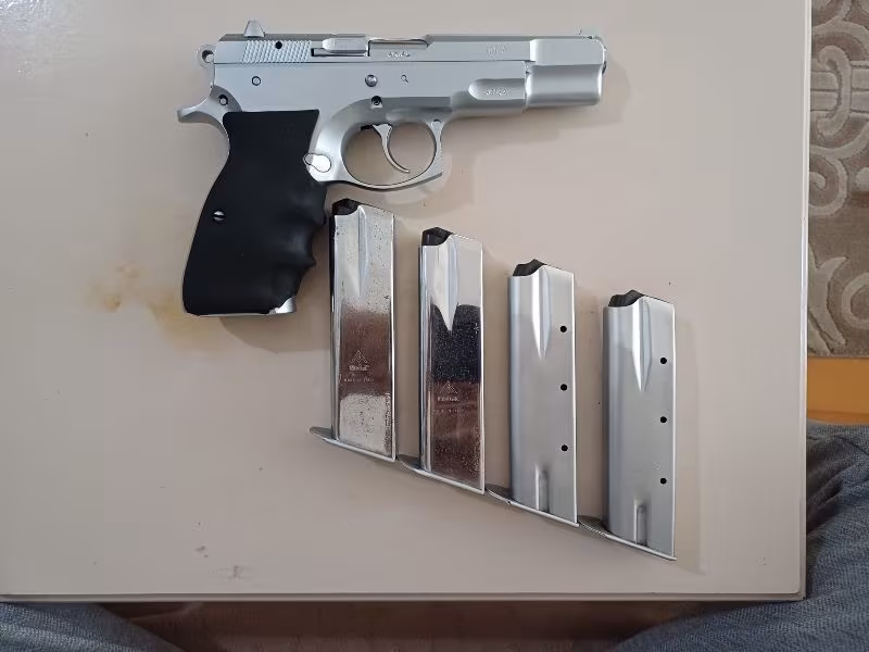 CZ 75 B Krom Kaplama Temiz Silah