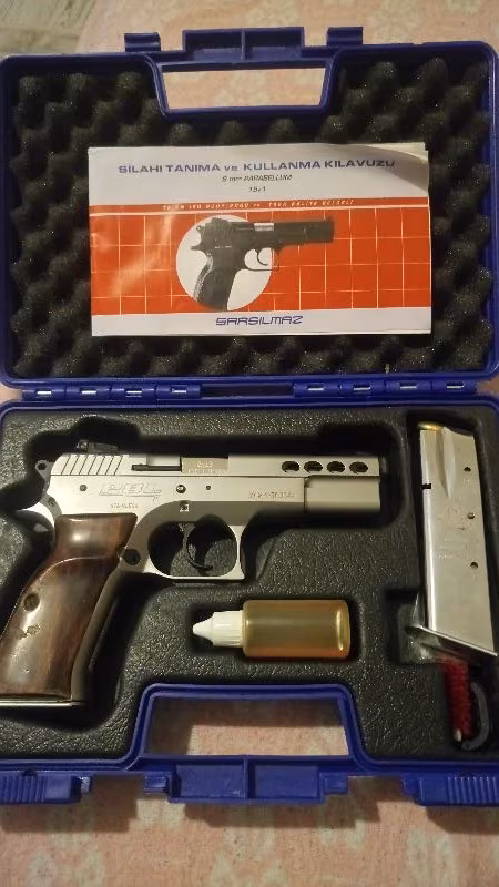 SADECE 200 MERMİ SIKILMIŞ SIFIR AYARINDA SARSILMAZ P8 L STEEL MAT