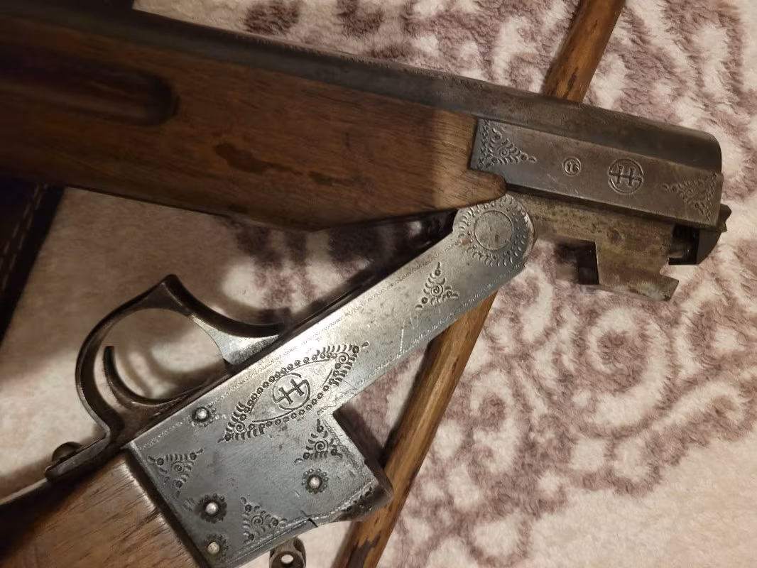 Huglu tek kirma fransiz namlu