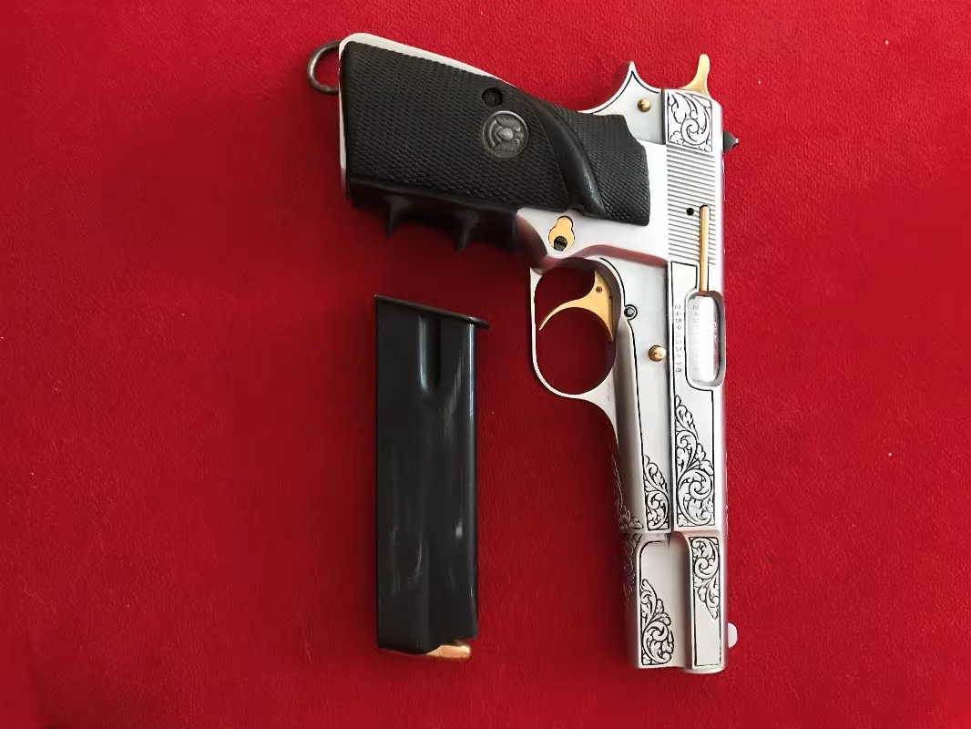 ALTIN İŞLEMELİ BELÇİKA BROWNING 14'LÜ 245 PM SERİ