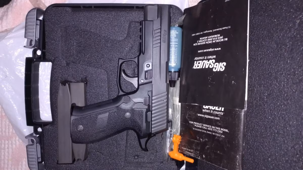 Sig sauer p226 enhanced elite