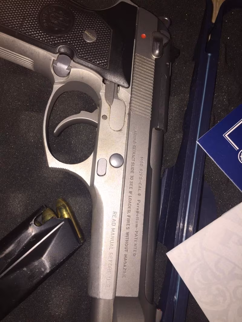 BERETTA Fs92 F92 FS INOX ORIJINAL